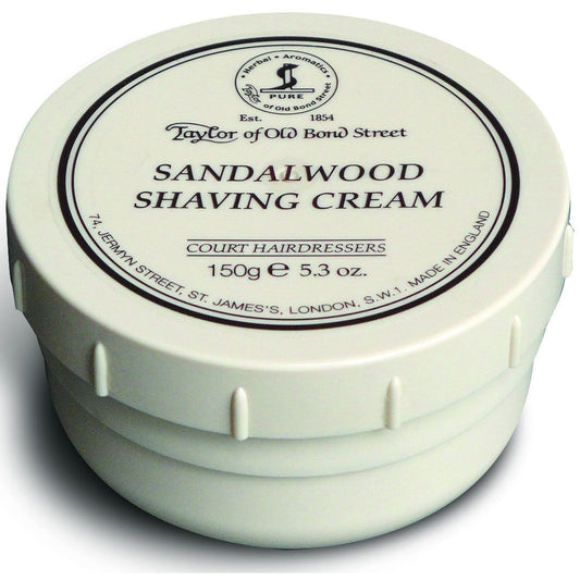 Taylor of Old Bond Street Sandalwood Shaving Cream - 150 g