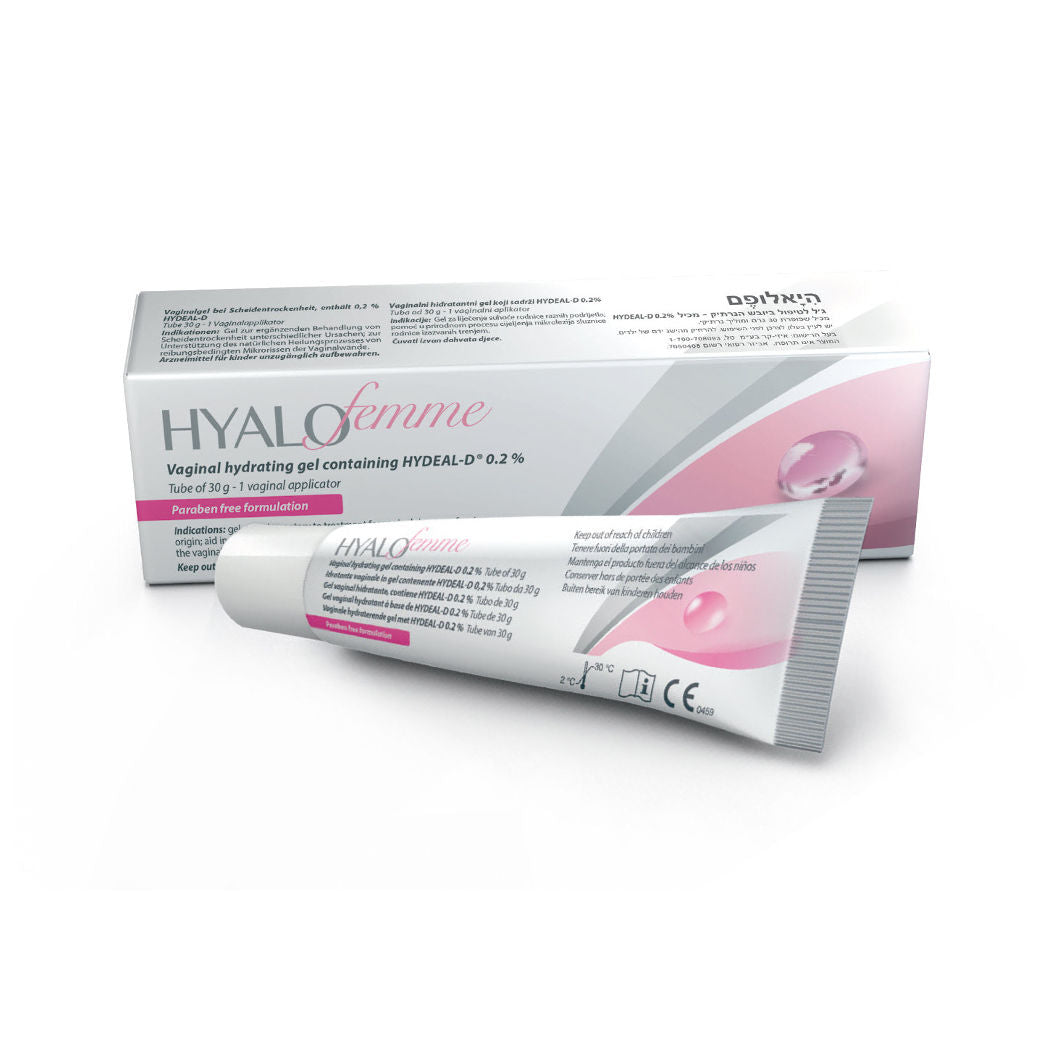 Hyalofemme Vaginal Dryness and Irritation Relief Moisturiser Gel 30g