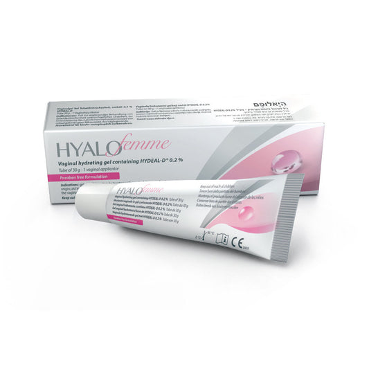 Hyalofemme Vaginal Dryness and Irritation Relief Moisturiser Gel 30g
