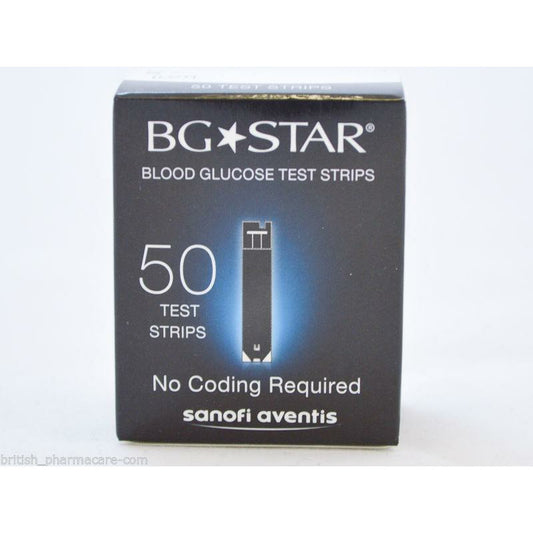 BG Star Blood Glucose Test Strips for iBGStar - 50 Count