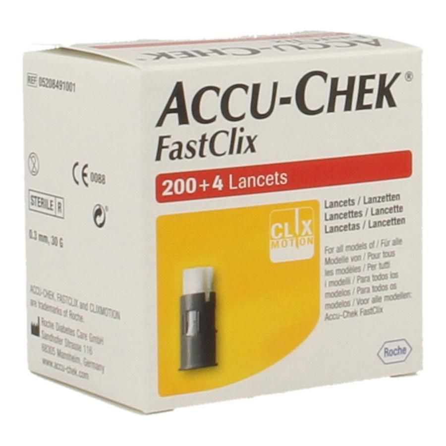 Accu-Chek FastClix (200+4 Lancets)