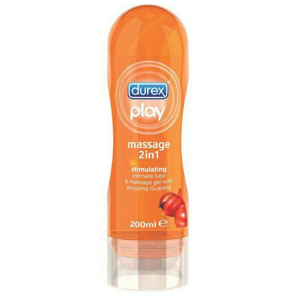 Durex Play Stimulating 2 in1 Massage Gel 200ml British Pharmacare Durex Play Stimulating 2 in1 Massage Gel 200ml British Pharmacare