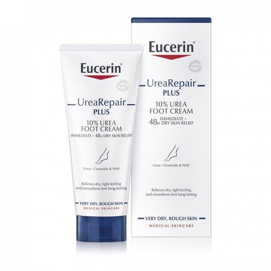 Eucerin UreaREPAIR 10% Urea Foot Cream for Dry Skin 100ml