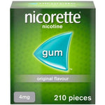 Nicorette Original Gum 4mg 210 Pieces