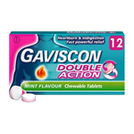Gaviscon Double Action Tablets 12 Mint