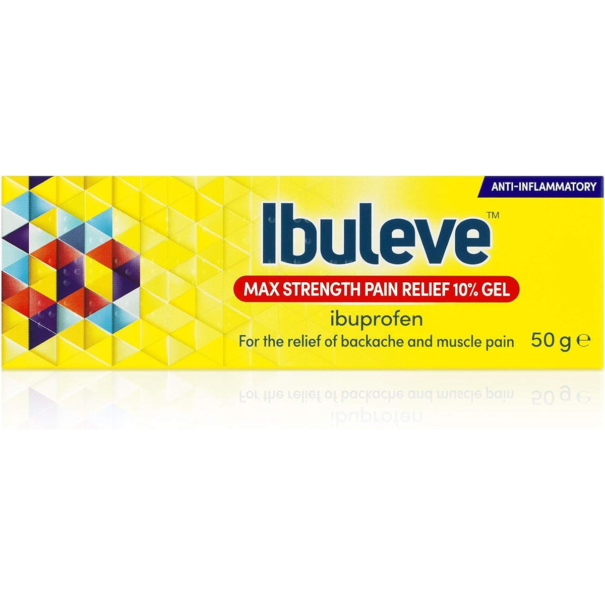 ibuleve 50g max strength 10% yellow box