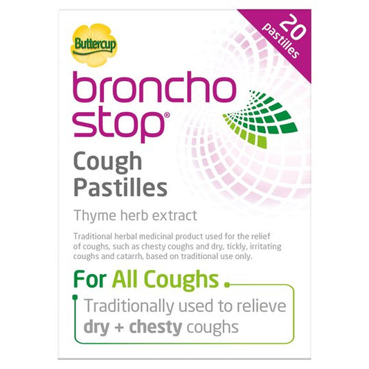 BronchoStop Cough Pastilles - 20 Pack