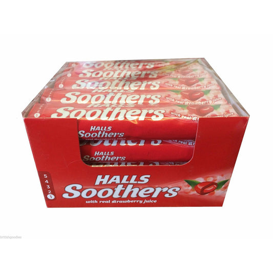 Halls Soothers Strawberry - Pack of 20