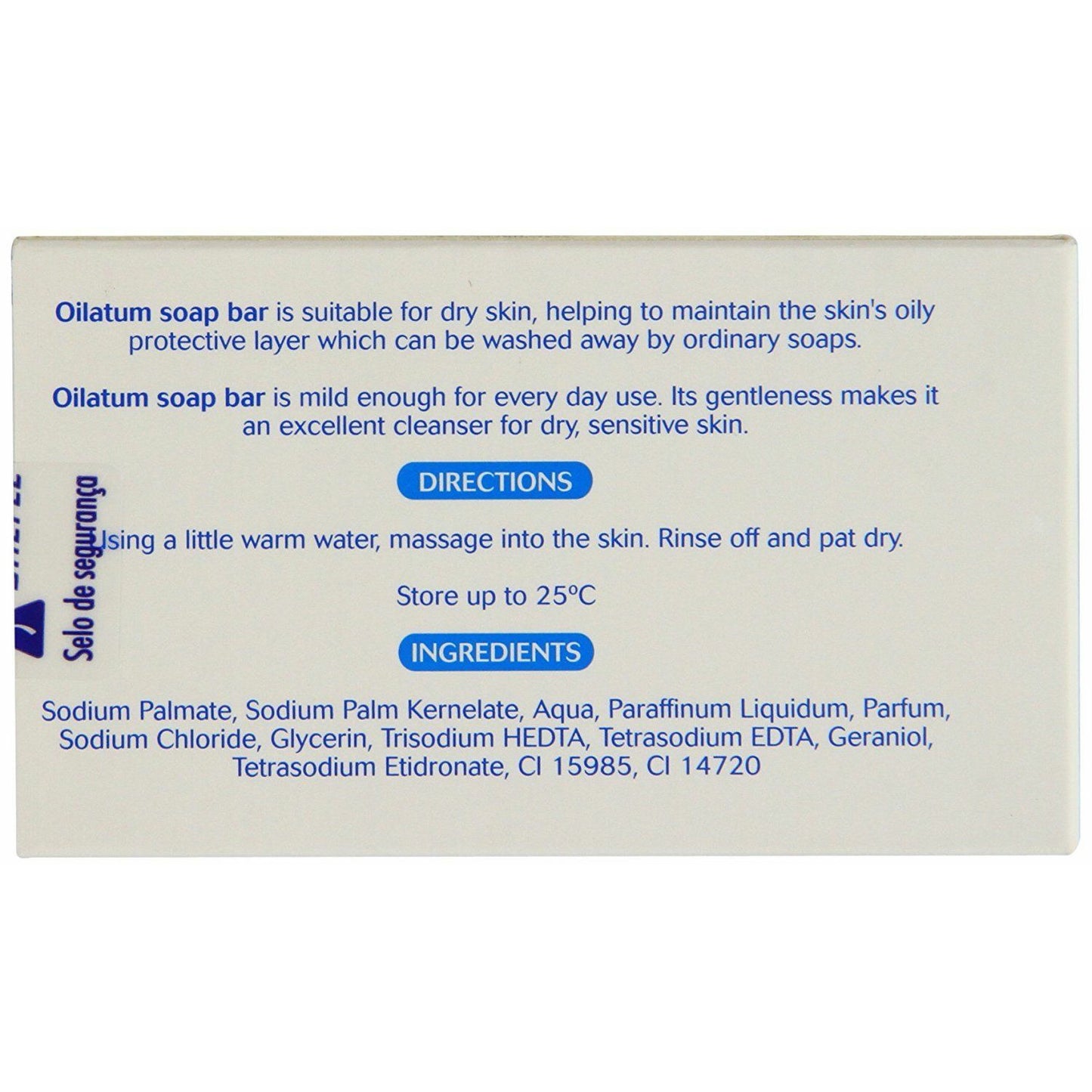 OILATUM SOAP BAR 100G FOR DRY SKIN (Pack of 12)