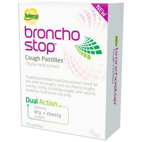 BronchoStop Cough Pastilles - 40 Pack