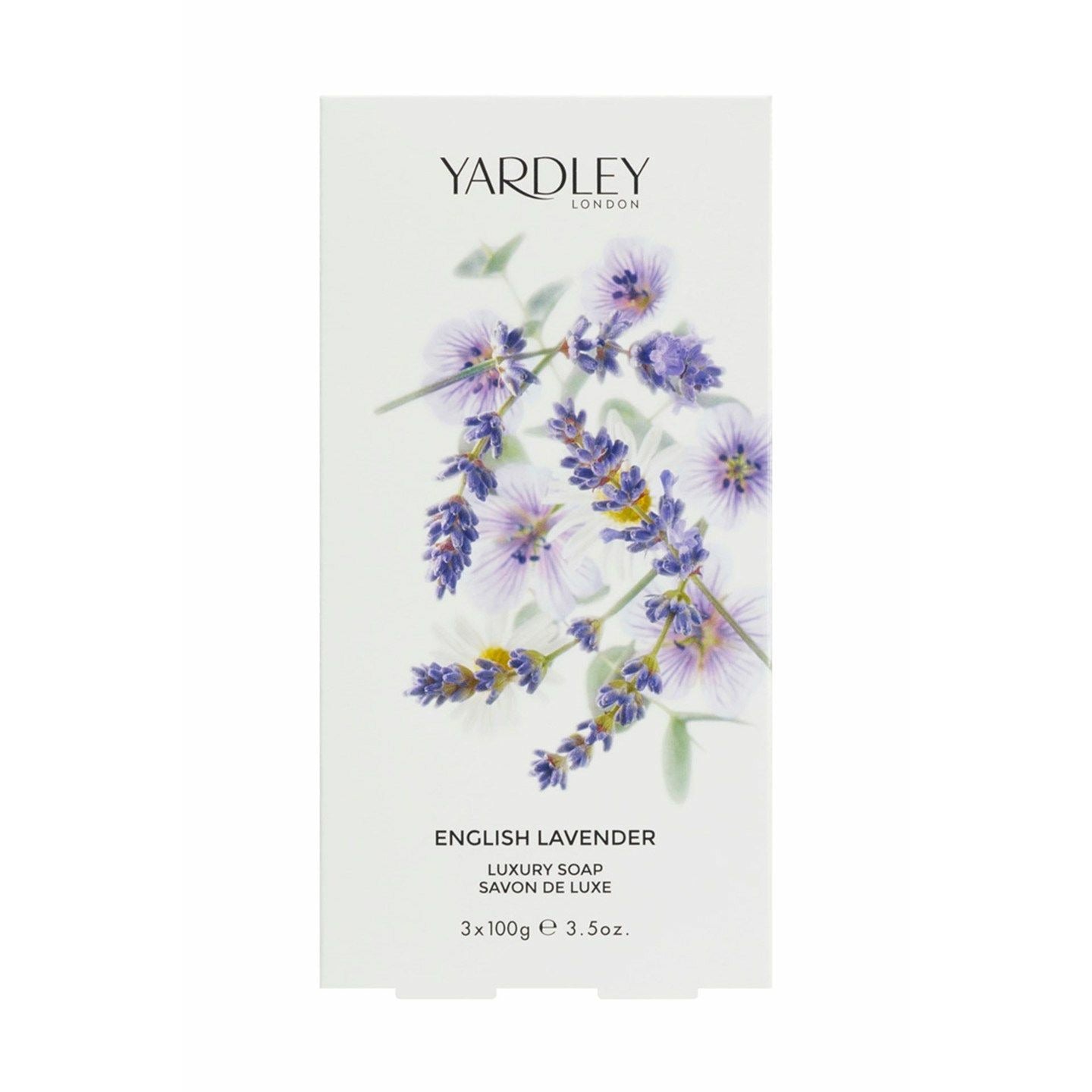 Yardley London Luxury Soaps Lavender (100g pack of 3)