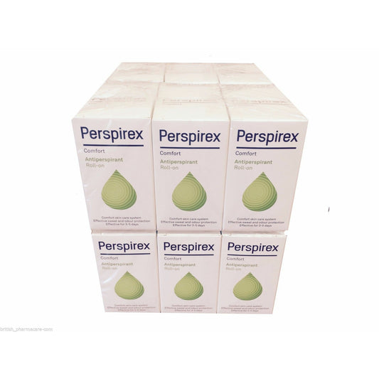 Perspirex Comfort 20ml Under arm Antiperspirant Roll-on pack of 24