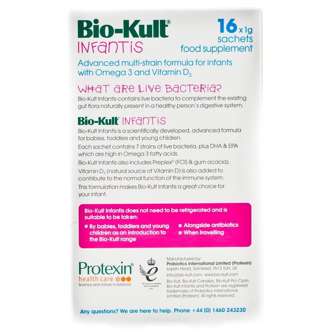 Bio-Kult Infantis 16 Satchets – British Pharmacare