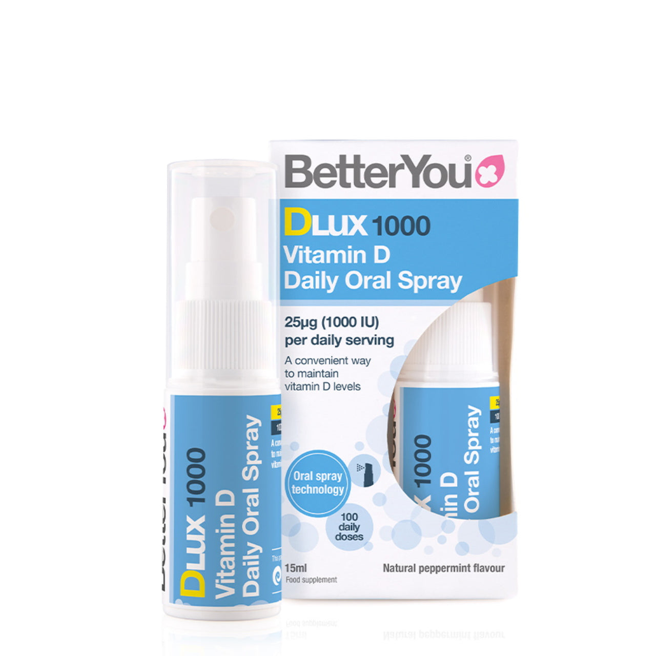 Better You Dlux 1000IU Vitamin D Spray