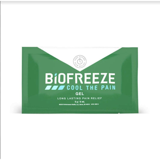 Biofreeze Cool the Pain Gel Singles On the Go 5g x 10