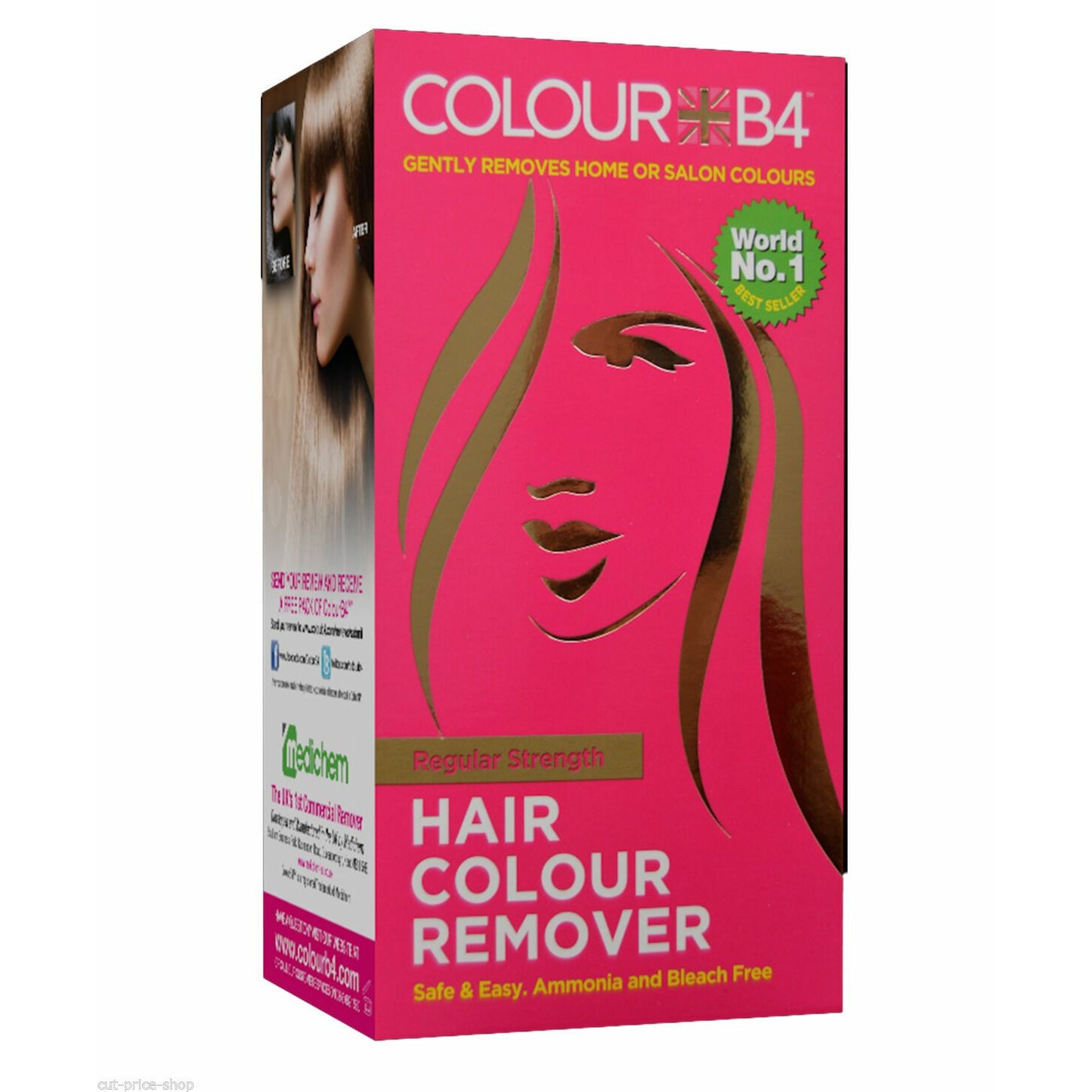Colour B4:Hair colour remover *WARNING*