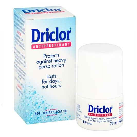 Driclor Roll On Applicator Antiperspirant 20ml