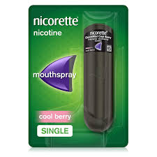 Nicorette Quickmist Mouthspray Cool Berry 1 mg Single Pack