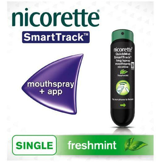Nicorette Quickmist SmartTrack Mouth Spray Single Pack 1mg