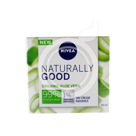Nivea Naturally Good Day Cream with Organic Aloe Vera 50ml