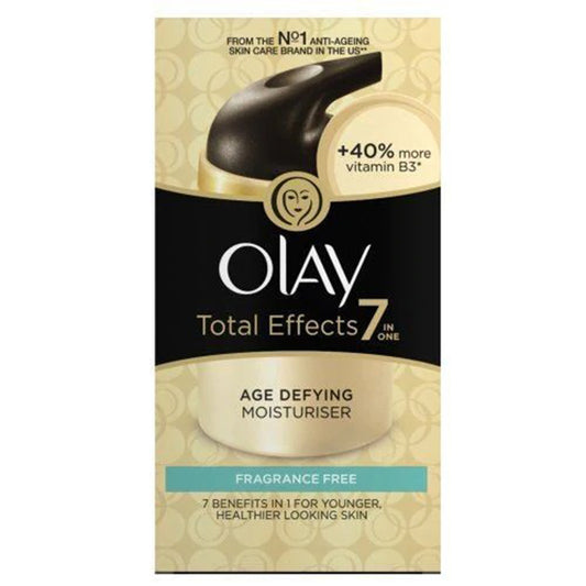 Olay Total Effect Day Cream Fragrance Free Moisturiser 50ml
