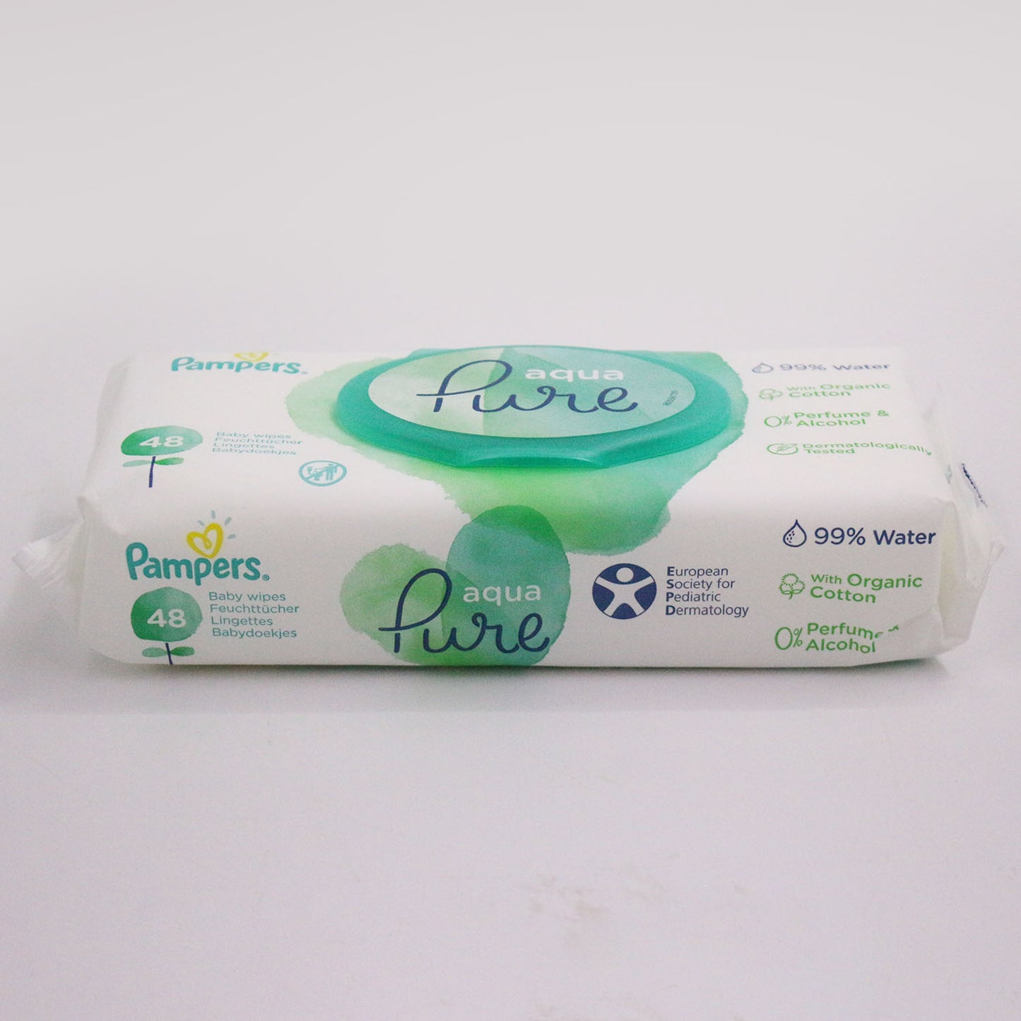 Pampers Aqua Pure Sensitive Waterwipes 48 baby wipes x 6