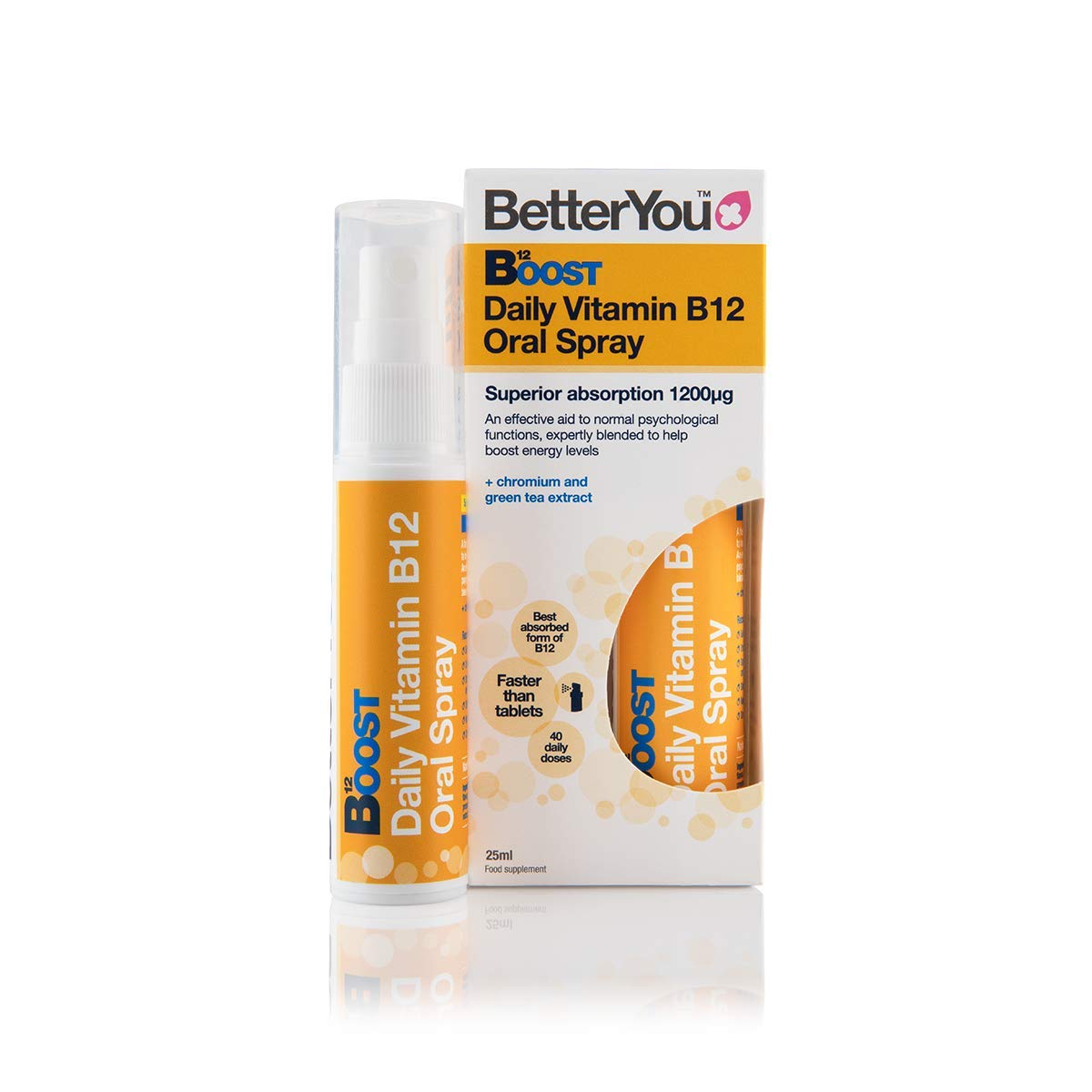 ** Out of BBE ** BetterYou Boost B12 Oral Spray - 25ml