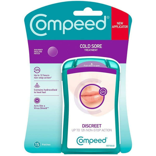 COMPEED COLD SORE DISCREET PATCHES X 15