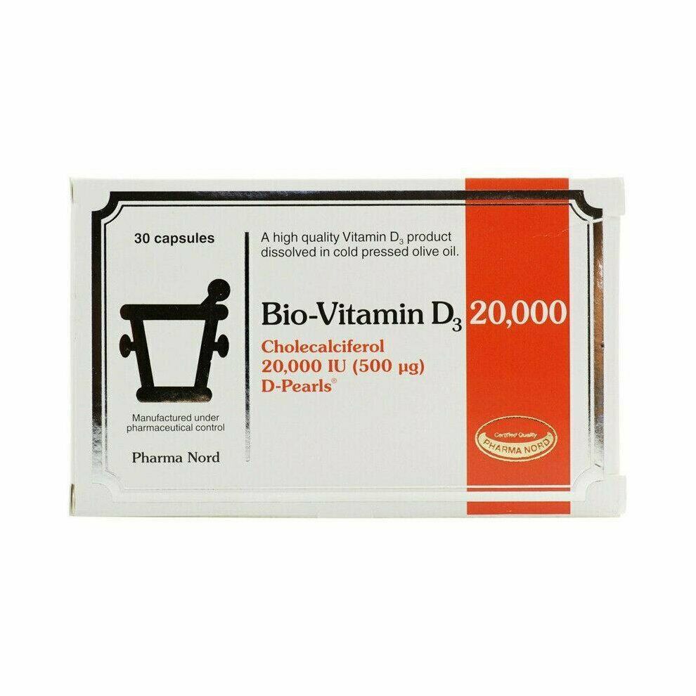 Bio Vitamin D3 500mcg 20000iu x 30