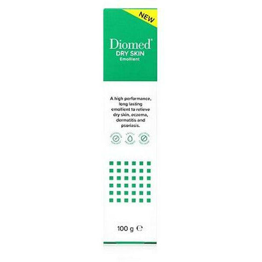 Diomed Dry Skin Emollient eczema dermatitis psoriasis relief 100g