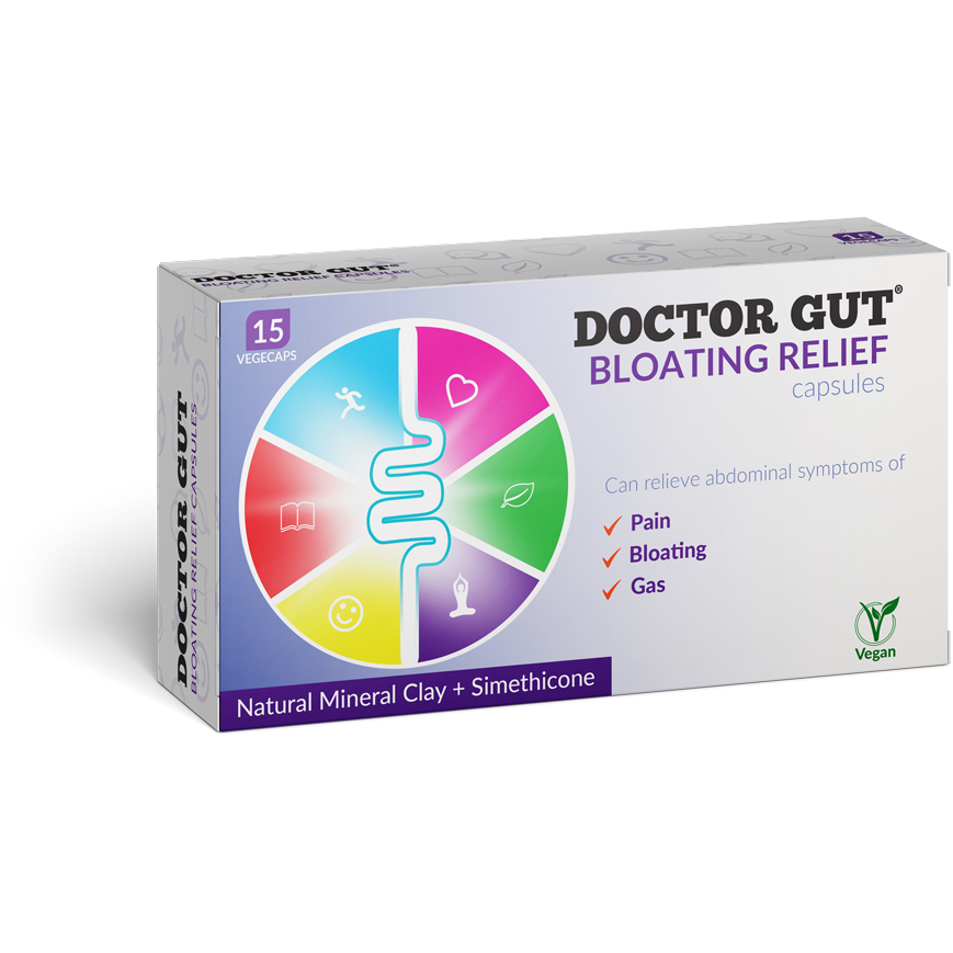 Doctor Gut Bloating Relief Capsules (15 or 30 capsules)