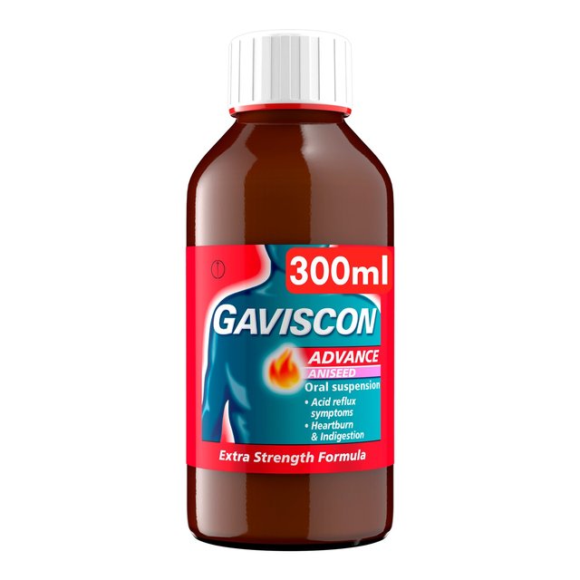Gaviscon Advance Aniseed Flavour Oral Suspension, 300ml