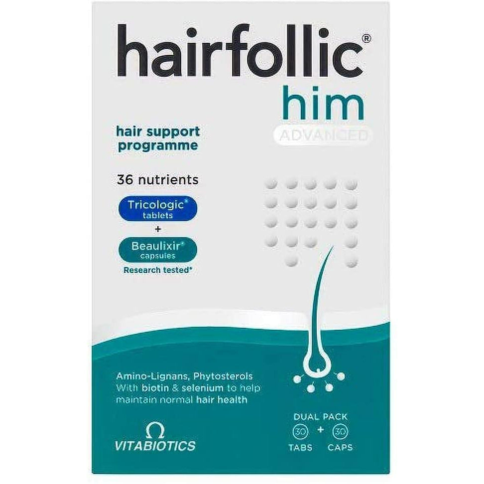 Hairfollic Him Advanced Dual Pack Capsules & Tablets