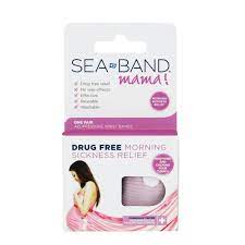 Sea-bands Mama Nauseas-Soother Pair of Acupressure Bracelets - Colour: Pink