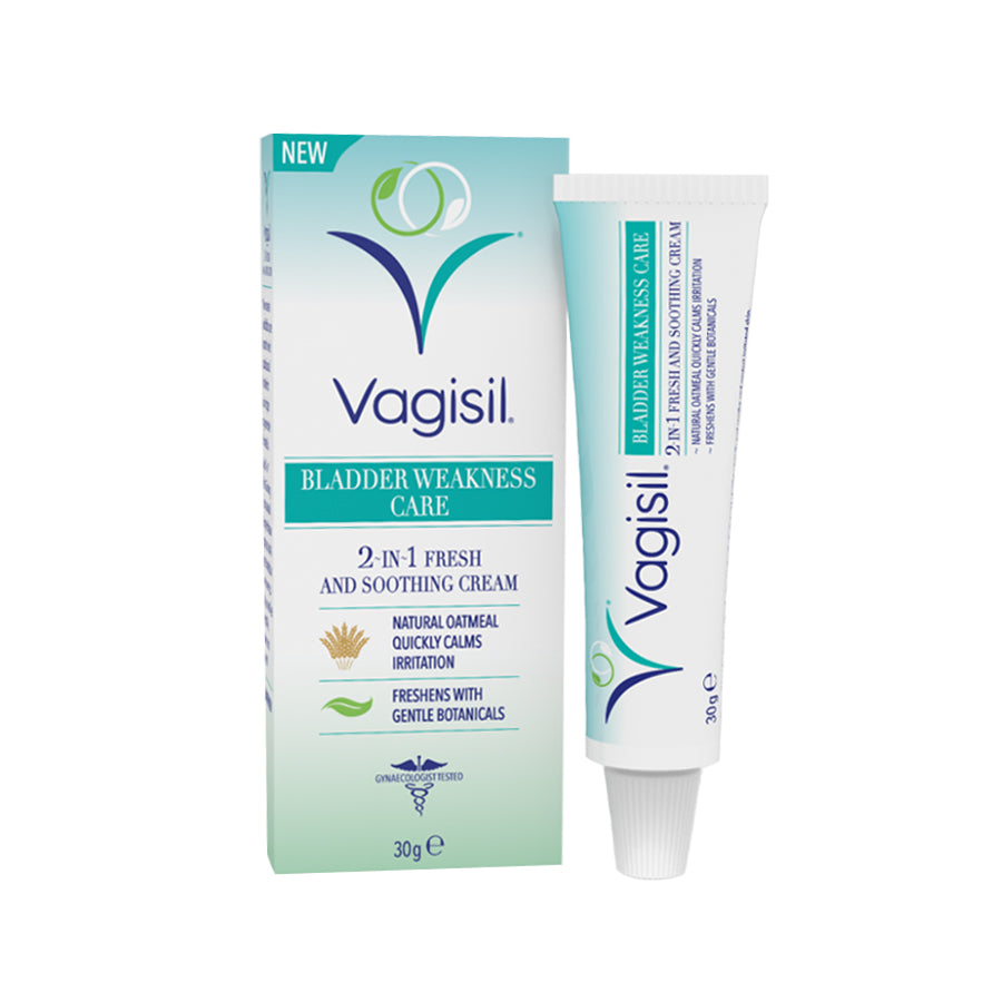 Vagisil Bladder Weakness Care 2-in-1 Fresh & Soothing Cream 30g