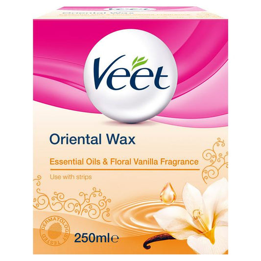 Veet Warm Wax Essential Oils and Floral Vanilla 250ml