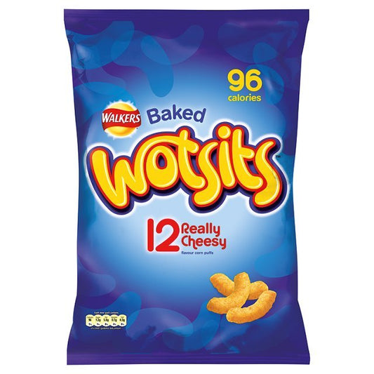Walkers Wotsits Cheesy Flavour 12 pack